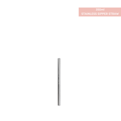 Montiico stainless steel sipper straw- 350ml