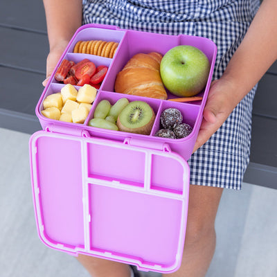 MontiiCo feast bento lunchbox- fuchsia