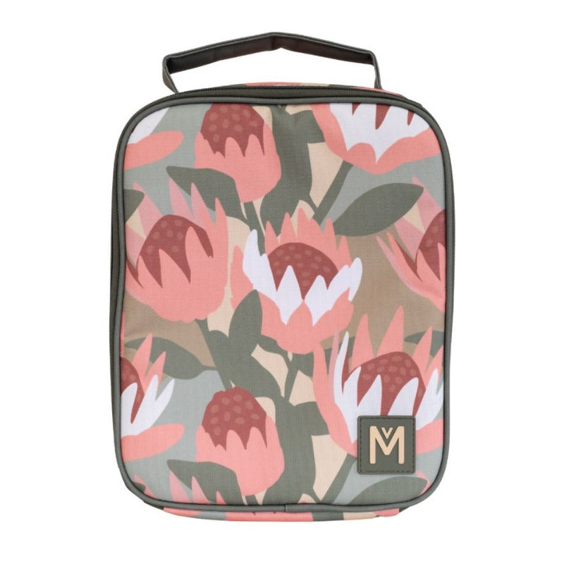 MontiiCo Large insulated lunch bag- Botanica