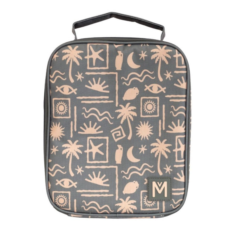 MontiiCo Large Insulated Lunch Bag- Palm Beach