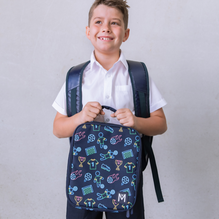 MontiiCo Large Lunchbag- Goal Keeper