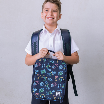 MontiiCo Large Lunchbag- Goal Keeper