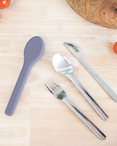 MontiiCo stainless cutlery set- ash