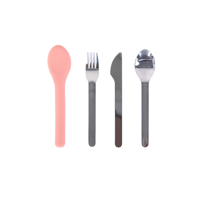 MontiiCo stainless cutlery set- camellia