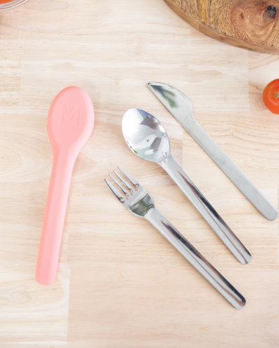 MontiiCo stainless cutlery set- camellia