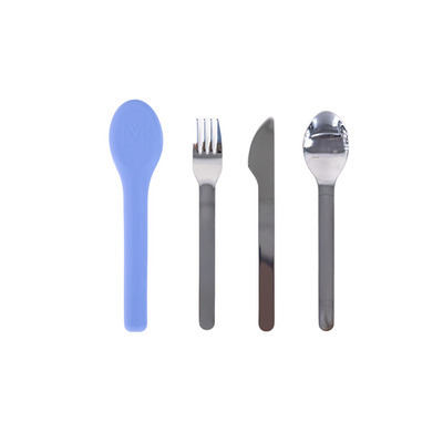 MontiiCo stainless cutlery set- cloud