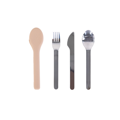 MontiiCo stainless cutlery set- sand