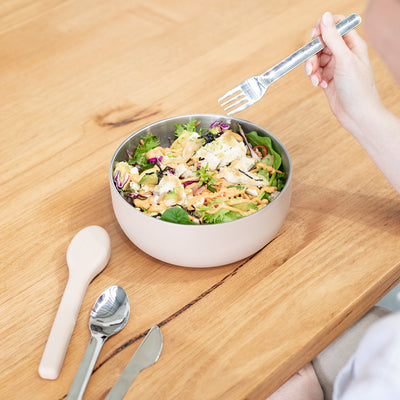 MontiiCo stainless cutlery set- sand