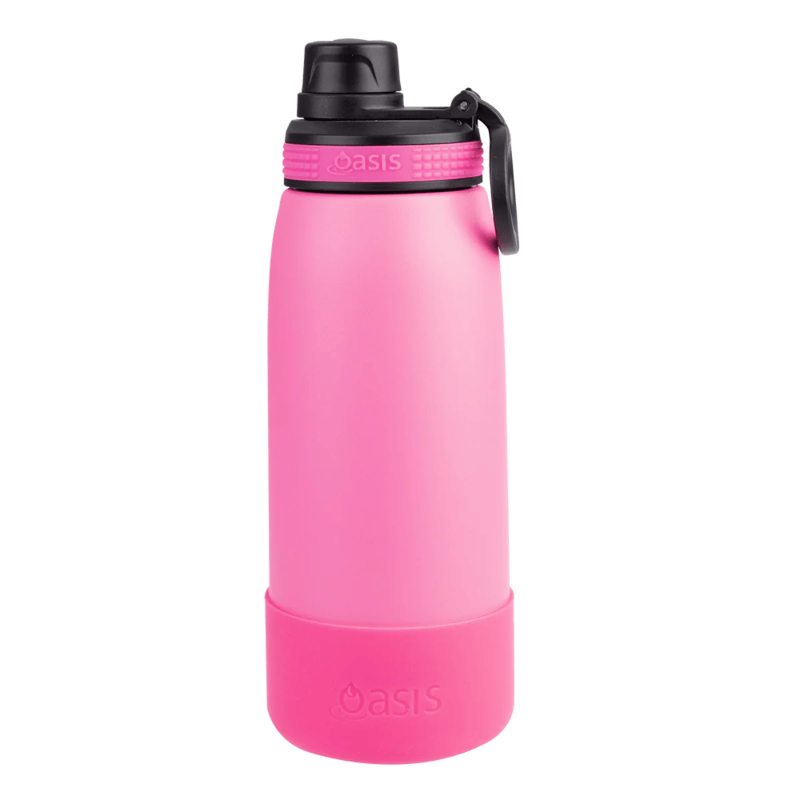 Oasis 780ml bottle bumper - neon pink
