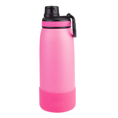 Oasis 780ml bottle bumper - neon pink