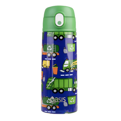 Oasis 550ml bottle- garbage trucks