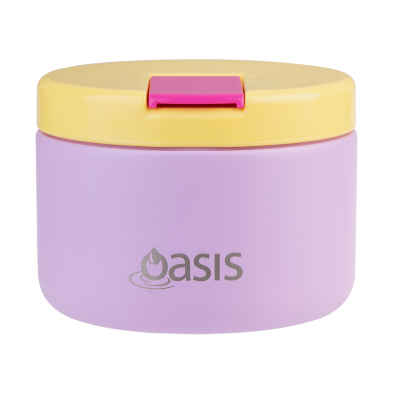 Oasis food flask 300ml - bubblegum pink
