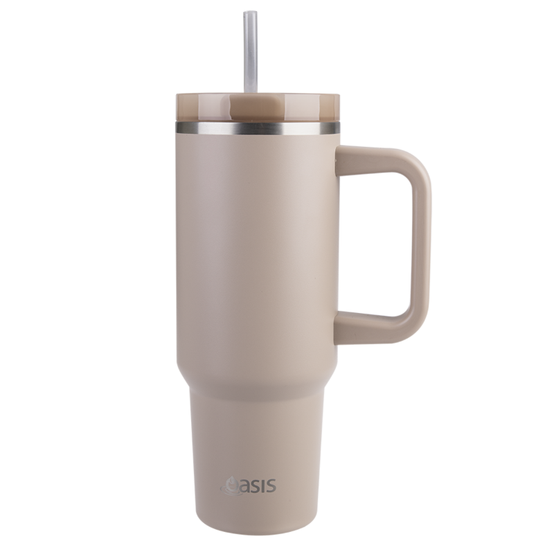 Oasis Insulated Commuter Tumbler- Latte