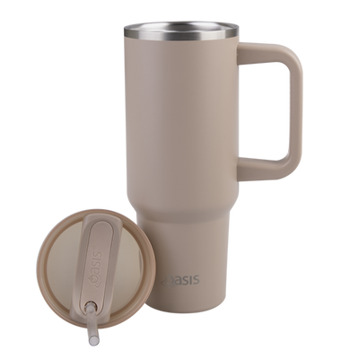 Oasis Insulated Commuter Tumbler- Latte