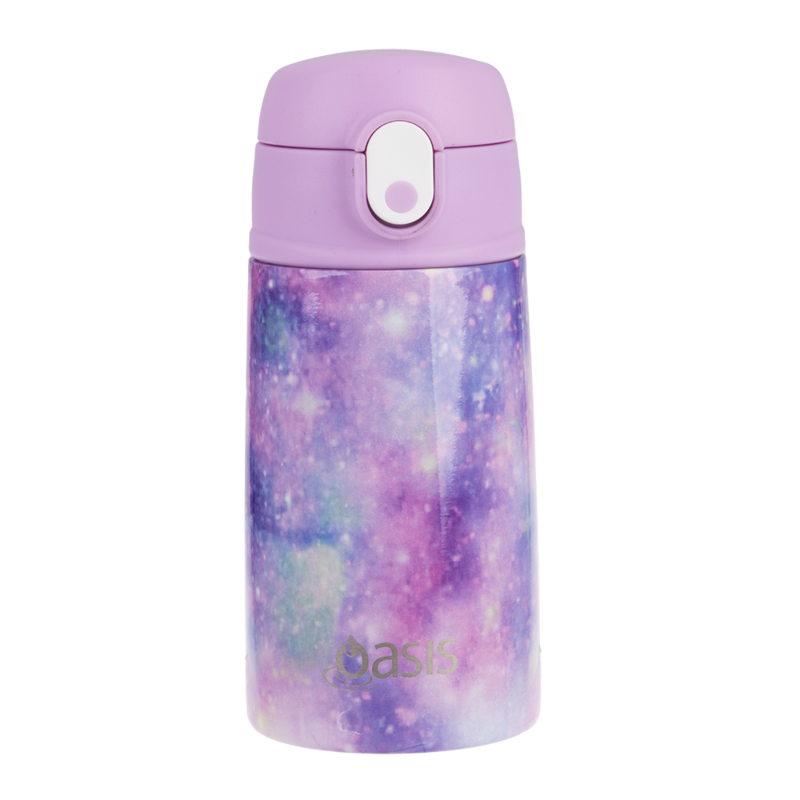 Oasis kids drink bottle 400ml- galaxy