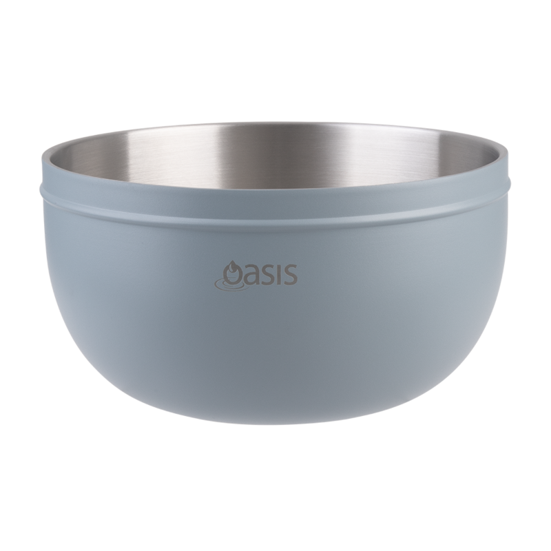 Oasis salad bowl- hazy blue