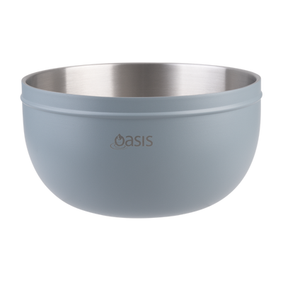 Oasis salad bowl- hazy blue