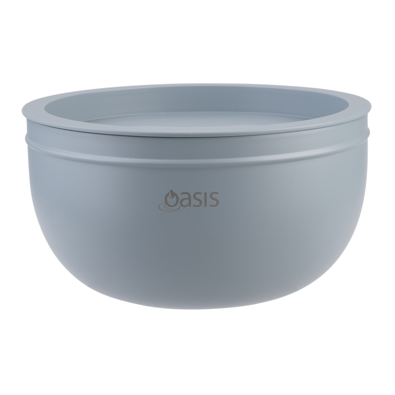 Oasis salad bowl- hazy blue