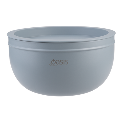 Oasis salad bowl- hazy blue