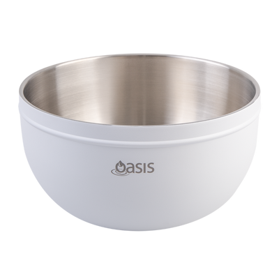 Oasis salad bowl- white