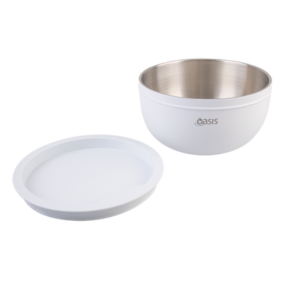 Oasis salad bowl- white