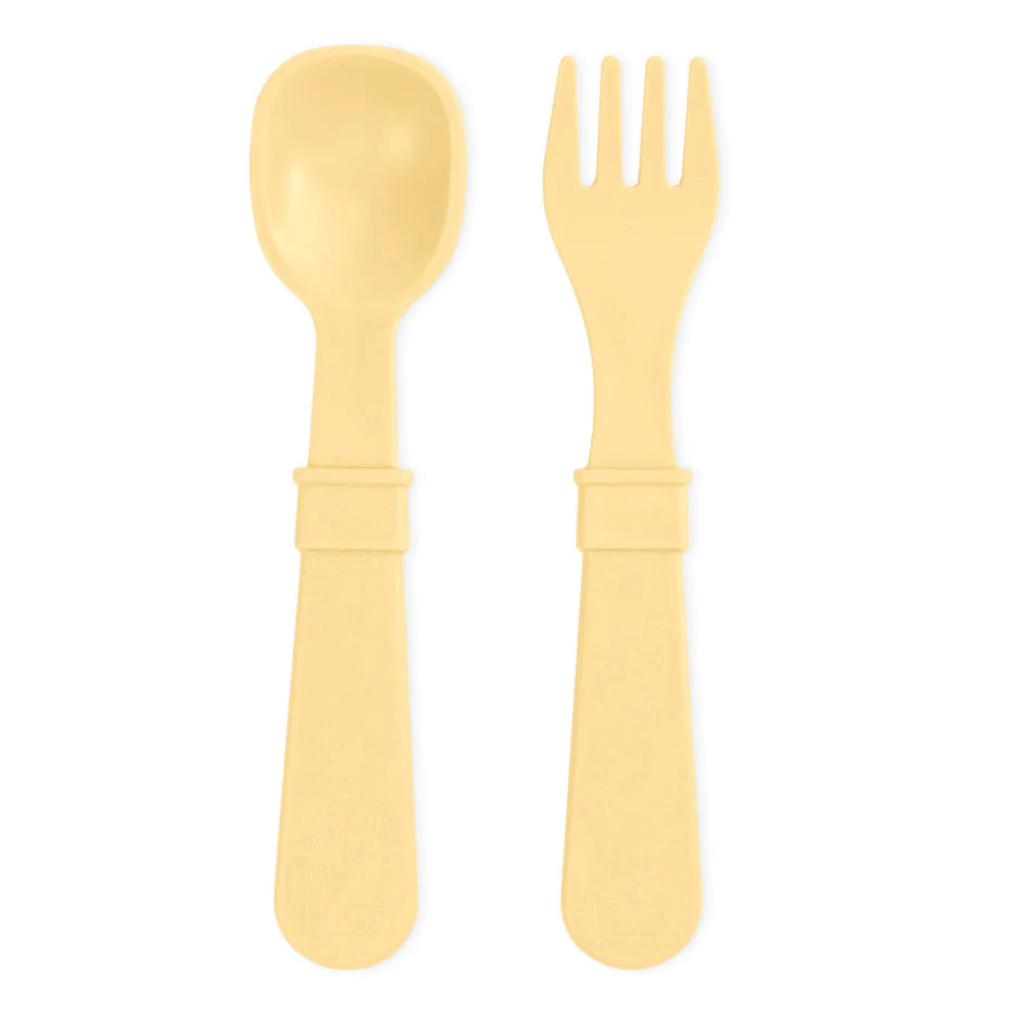 replay spoon and fork set- lemon drop