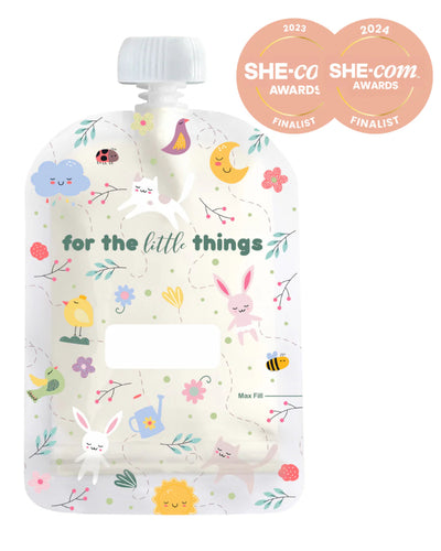 Sinchies food pouches 150ml- sugar and spice