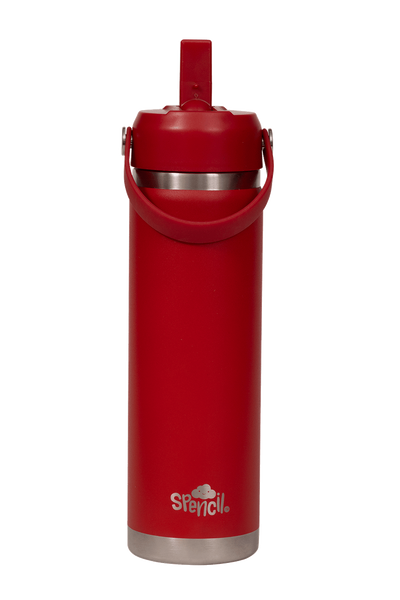 Spencil 650ml insulated bottle- fire