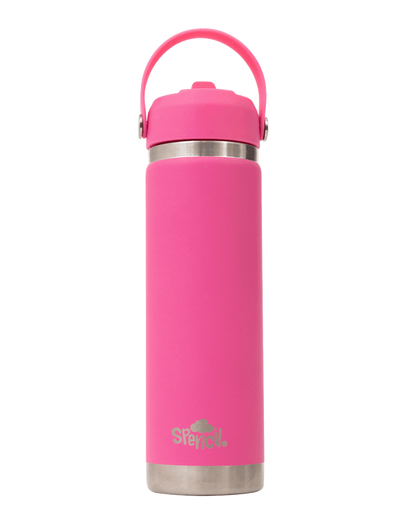 Spencil 650ml insulated bottle- fuchsia