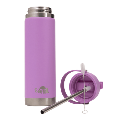 Spencil 650ml insulated bottle- lilac