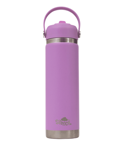 Spencil 650ml insulated bottle- lilac