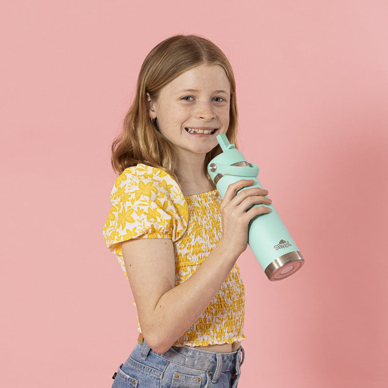 Spencil 650ml insulated bottle- mint