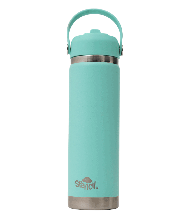 Spencil 650ml insulated bottle- mint