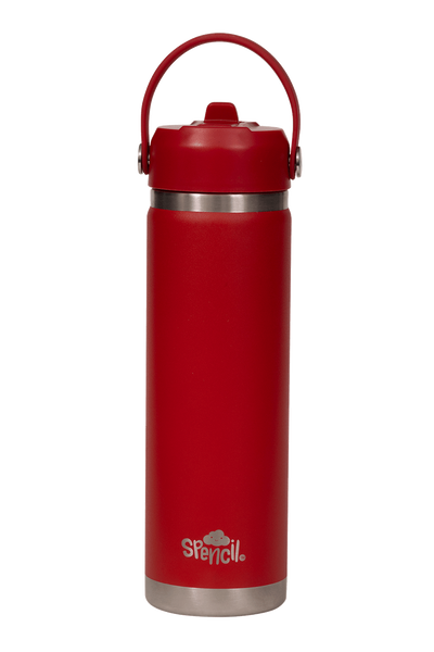 Spencil 650ml insulated bottle- fire