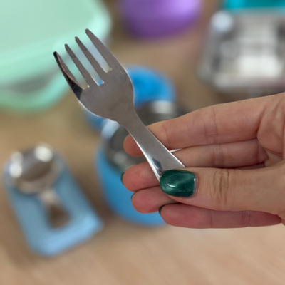 Adventure Snacks Stainless Steel Lunchbox Cutlery Set