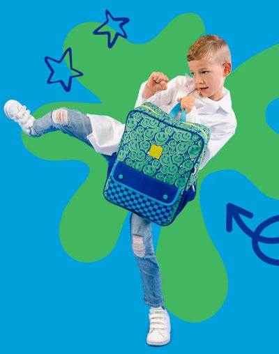 The Somewhere Co Adventure Backpack- Smiley