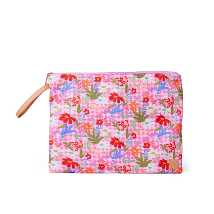 The somewhere co large wet bag- flowerburst