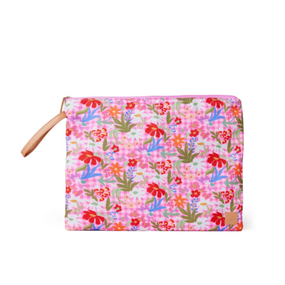 The somewhere co large wet bag- flowerburst