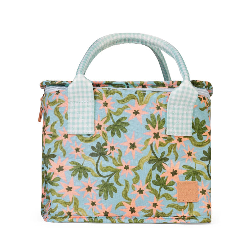 The Somewhere Co lunch bag seaflower