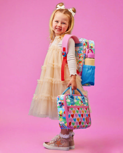 The somewhere co mini lunch case- rainbow garden