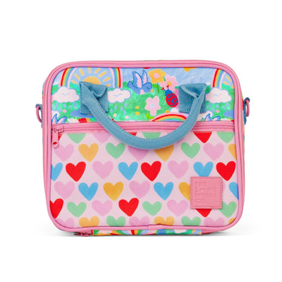 The somewhere co mini lunch case- rainbow garden