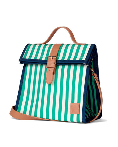 The Somewhere Co Lunch Satchel- riviera
