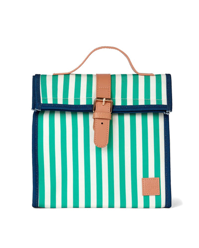 The Somewhere Co Lunch Satchel- riviera