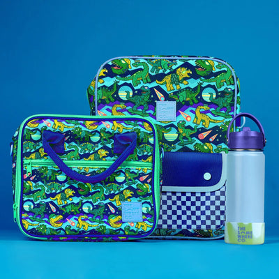 The somewhere co mini backpack- dino rave