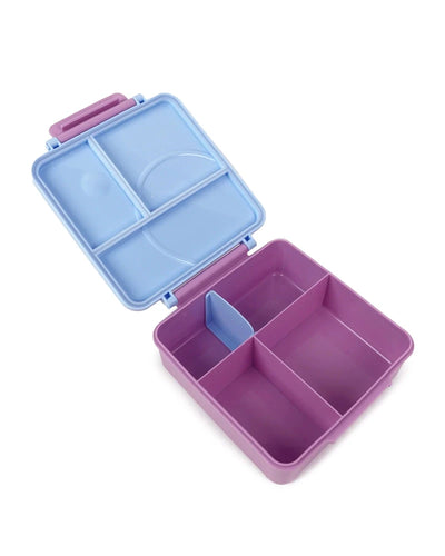 The Somewhere Co Mini Bento Lunch Box- lilac gingham