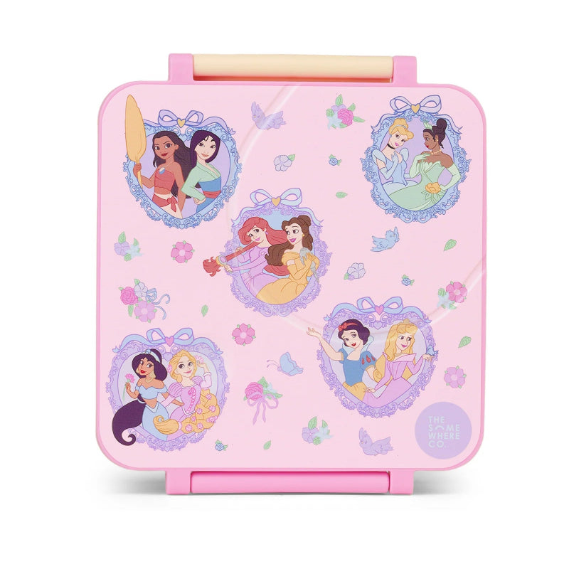 The somewhere co mini bento lunchbox- disney princess