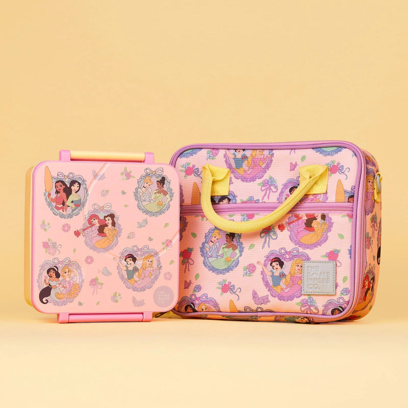 The somewhere co mini bento lunchbox- disney princess