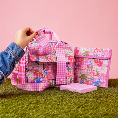 The somewhere co snack bag- flowerburst