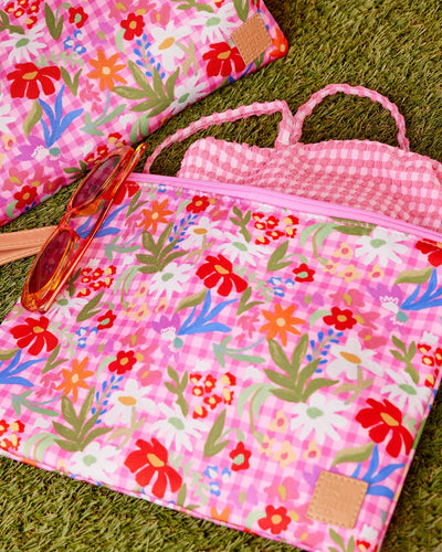 The somewhere co wet bag- flowerburst
