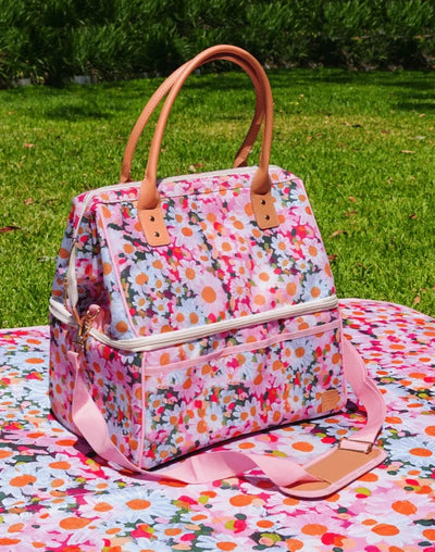 The Somewhere Co Cooler Bag- Daisy Days